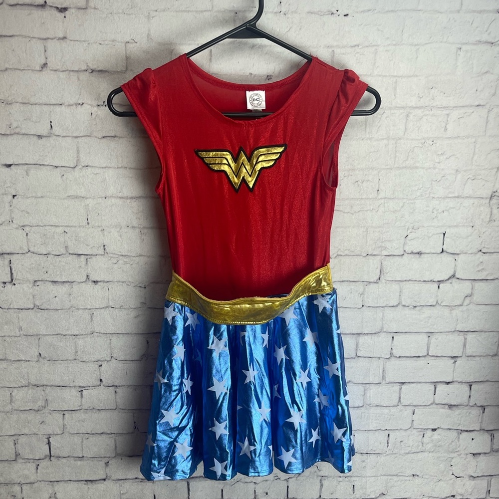 Wonder Woman costume dress girls size medium dc comics